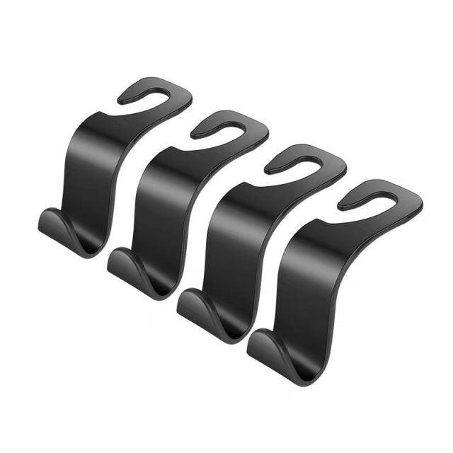 1/2/4Pcs Universal Car Seat Hook Rear Interior Portable Hanging Bag Holder