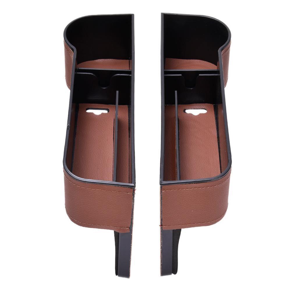 Multifunctional Car Seat Gap Storage Organizer PU Leather