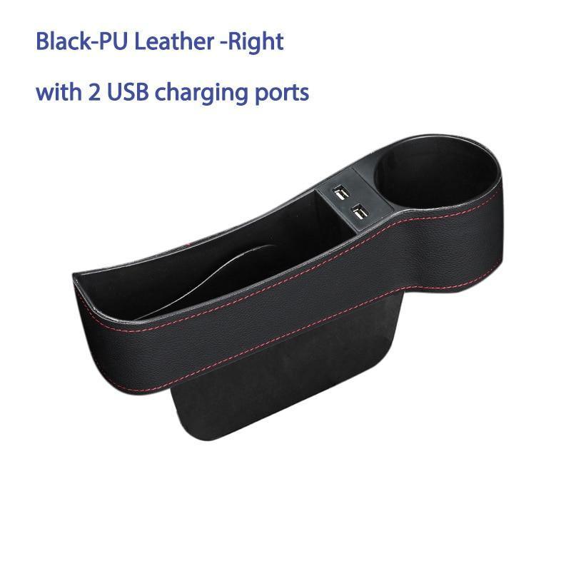 Multifunctional Car Seat Gap Storage Organizer PU Leather