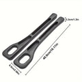 2pc Car Seat Waterproof Gap Filler Organizer/Storage Auto Interior Accessory