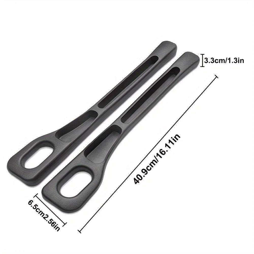 2pc Car Seat Waterproof Gap Filler Organizer/Storage Auto Interior Accessory