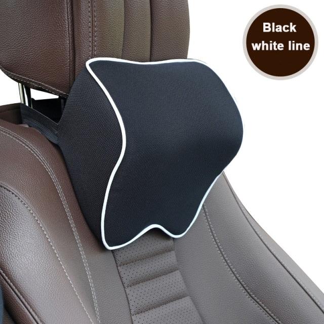 Memory Foam Neck and Back Pillow for Car Seat
