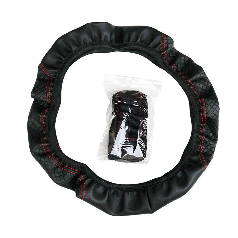 Universal Car Steering Wheel Cover - Microfiber Leather Viscose Breathable Anti-Slip Embossing Car-styling Accessory
